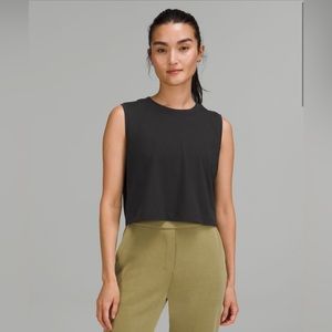 Lululemon - “All Yours Cropped Cotton Tank Top”